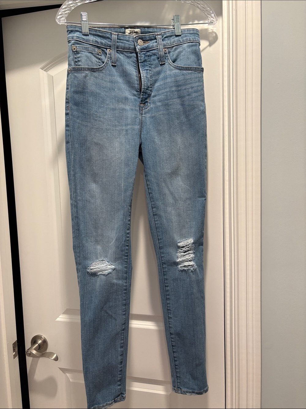 J. Crew Curvy Toothpick Jeans